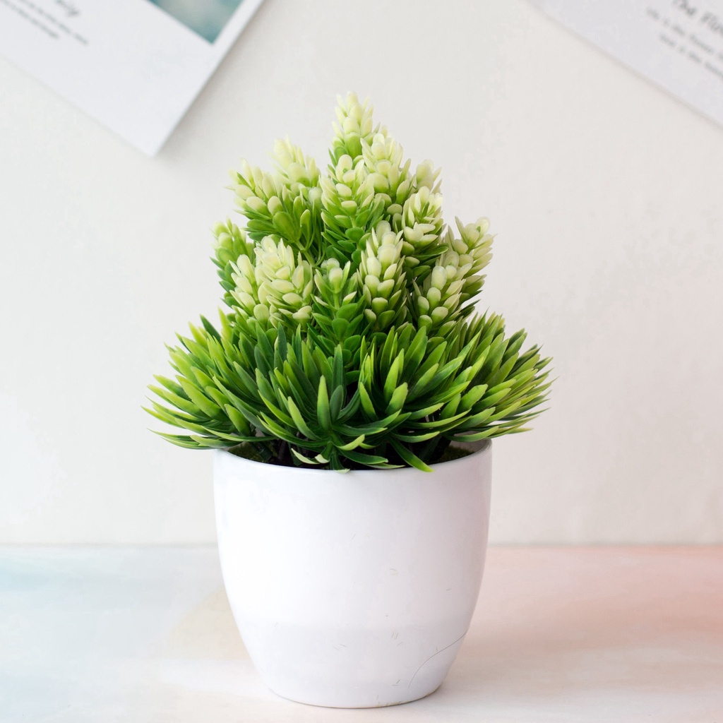 Morina Artificial Plants Flower With Vase Decoration Fake Bathroom