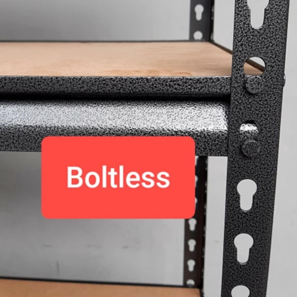 Fujihama 5 layer Boltless Metal Storage Rack 100kg per Shelves Heavy