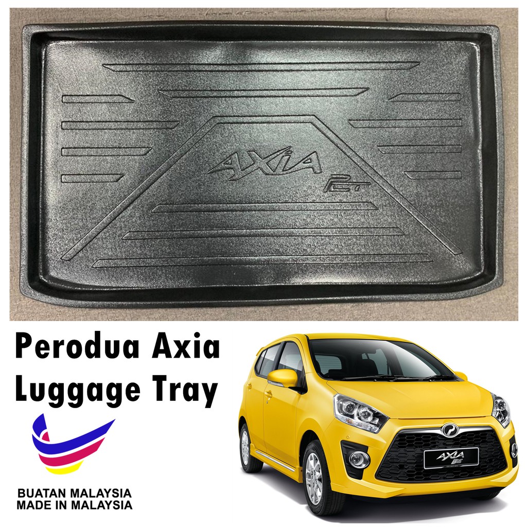 Perodua Axia Boot Tray / Luggage Tray / Cargo Tray Shopee Philippines