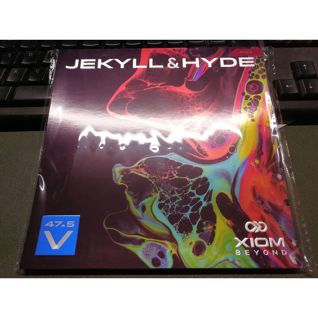 Authentic Xiom Jekyll and Hyde V 47.5 Table Tennis Rubber Pingpong