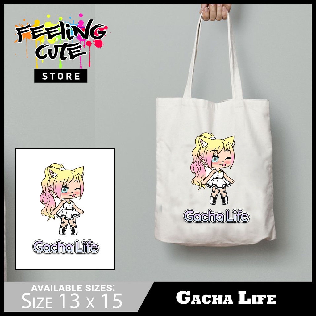 Gacha Life Tote Bags / Gacha Life Bags / Gacha Life Tote Bags Size 13 x