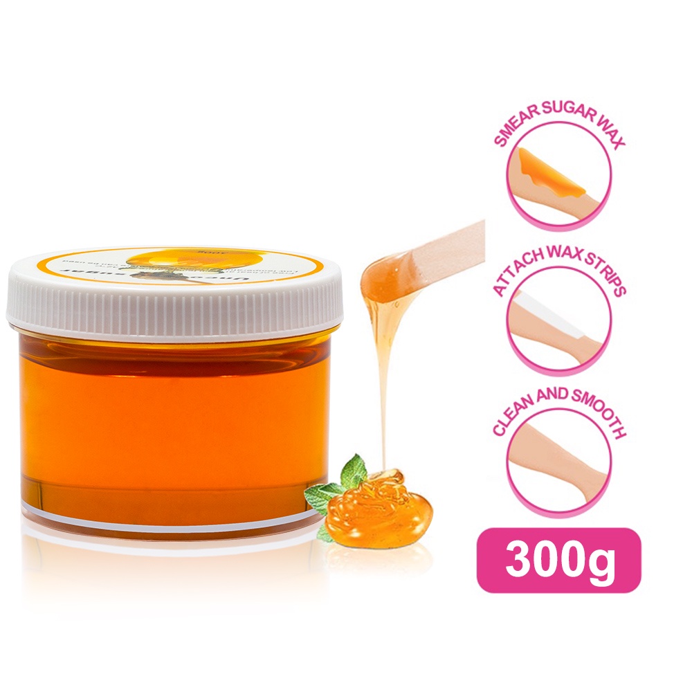 Get Sugared! Organic wax Hair Removal Kit 300G (Cold Wax)Waxing for The