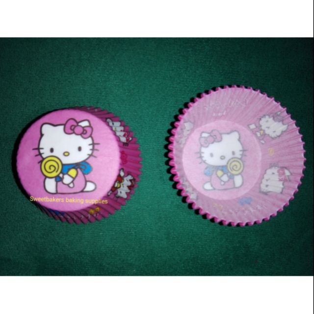 Hello kitty cupcake liner 3oz Shopee Philippines