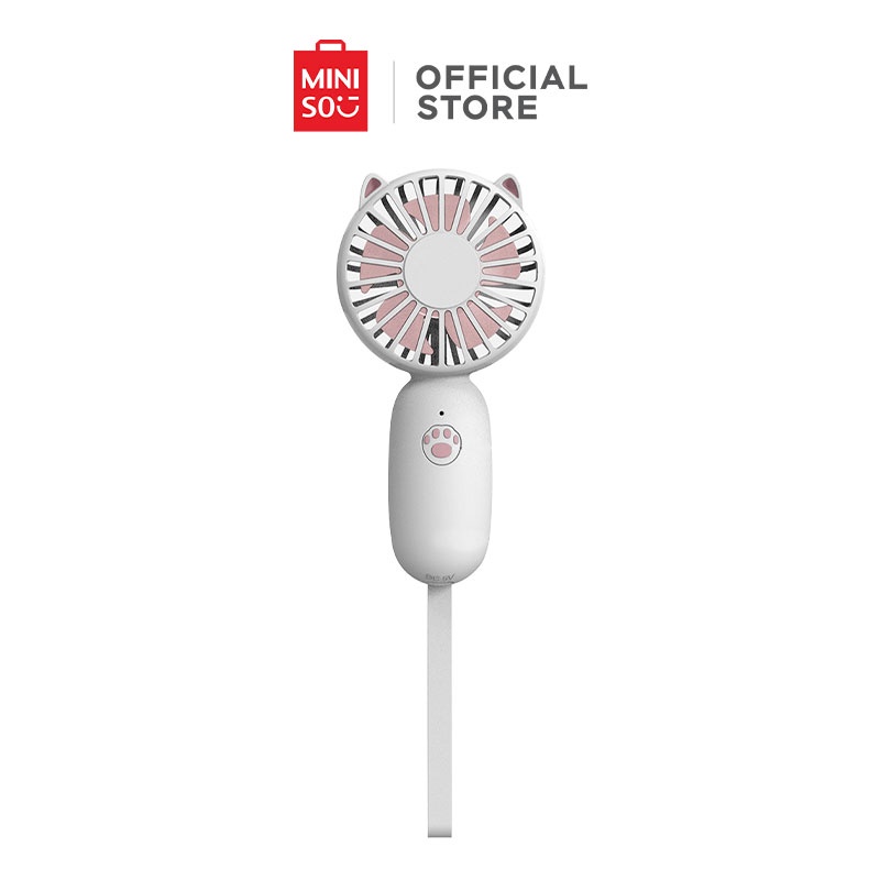 MINISO Handheld Mini Fan (500 mAh) Shopee Philippines