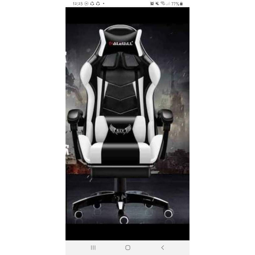 Gaming Chair Comfortable Durable KLV Gaming Chair Ergonomic Office