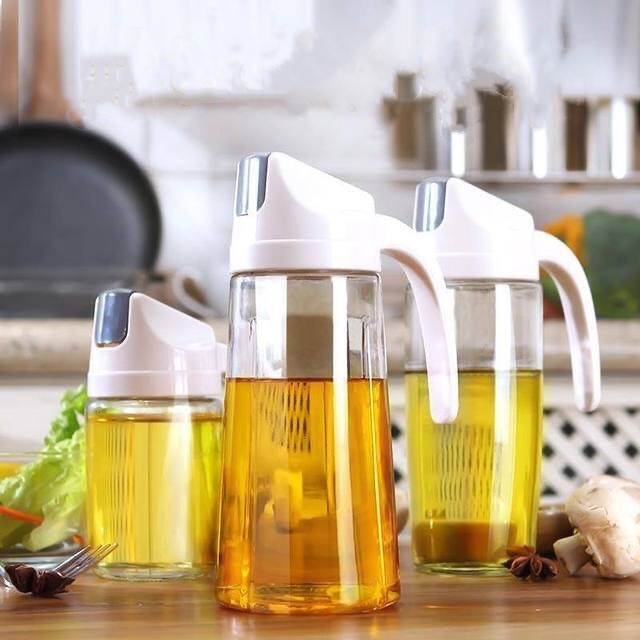 Multipurpose Glass Oil Pot Soy Sauce Bottle Kitchen Supplies