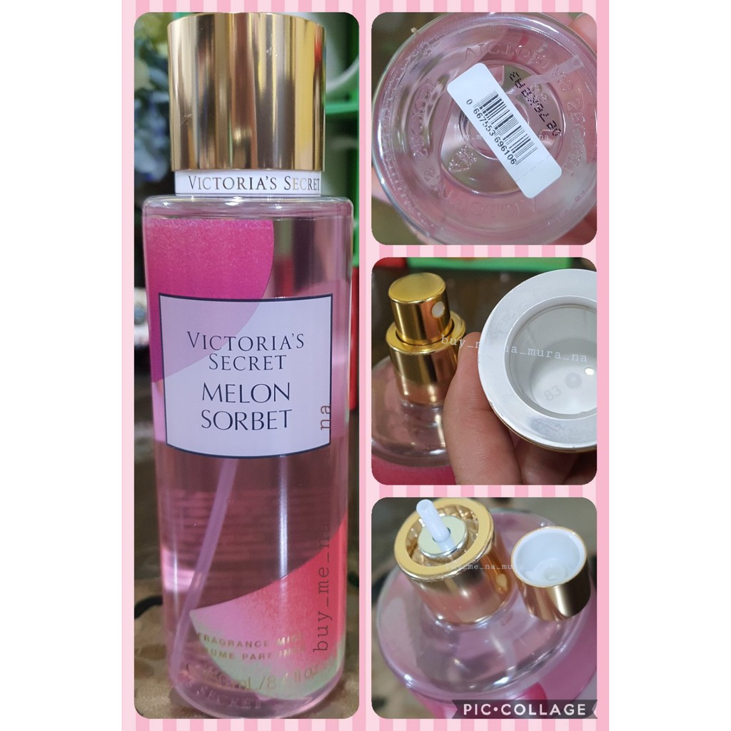 US Original Victoria's Secret Melon Sorbet Fragrance Mist Shopee