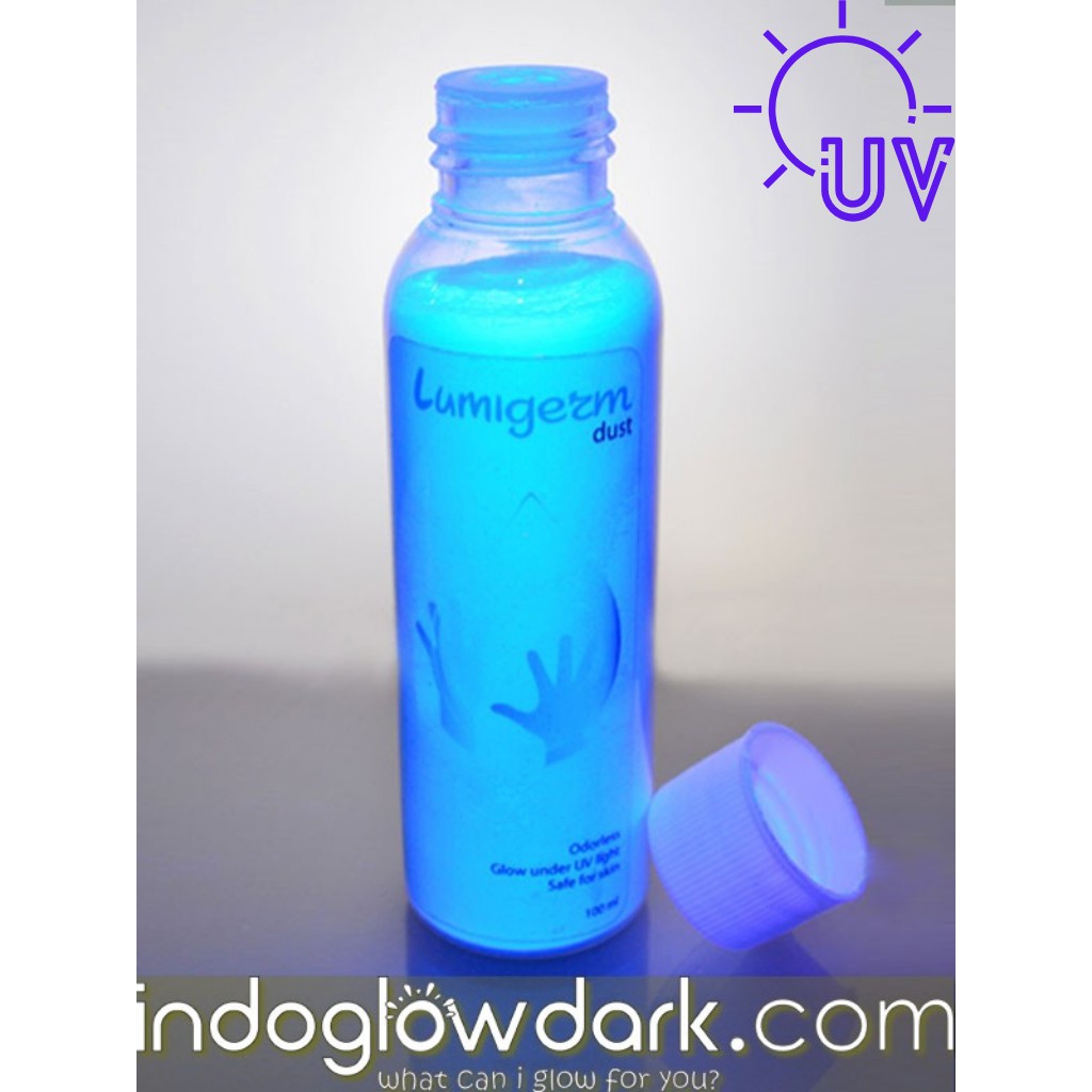 Lumigerm Dust Glo Germ Powder Hand Washing Training Kit Hygiene