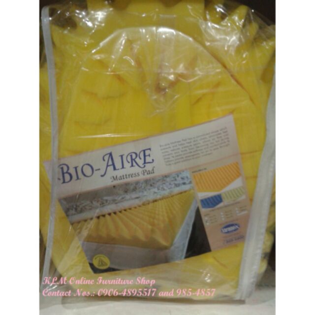 Uratex Permahard Bio Aire Egg Crate Mattress Pad Shopee Philippines