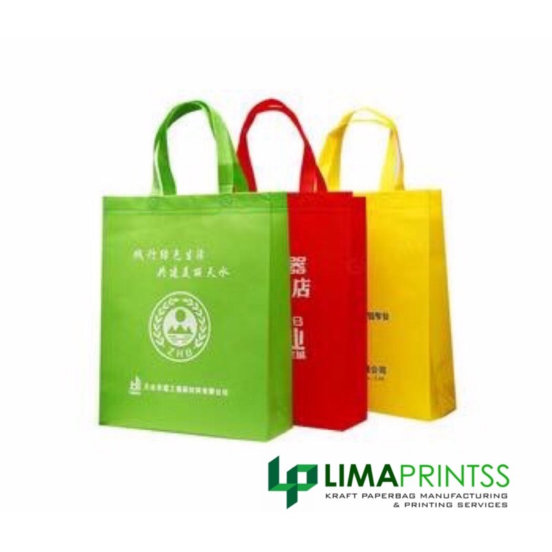[Preorder] Personalized Customized Eco Bag Vertical Loop Handle Non