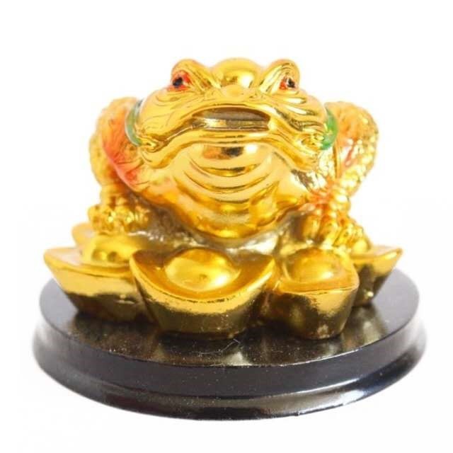 Prosperity Gold Money Frog Lucky Charm Shopee Philippines