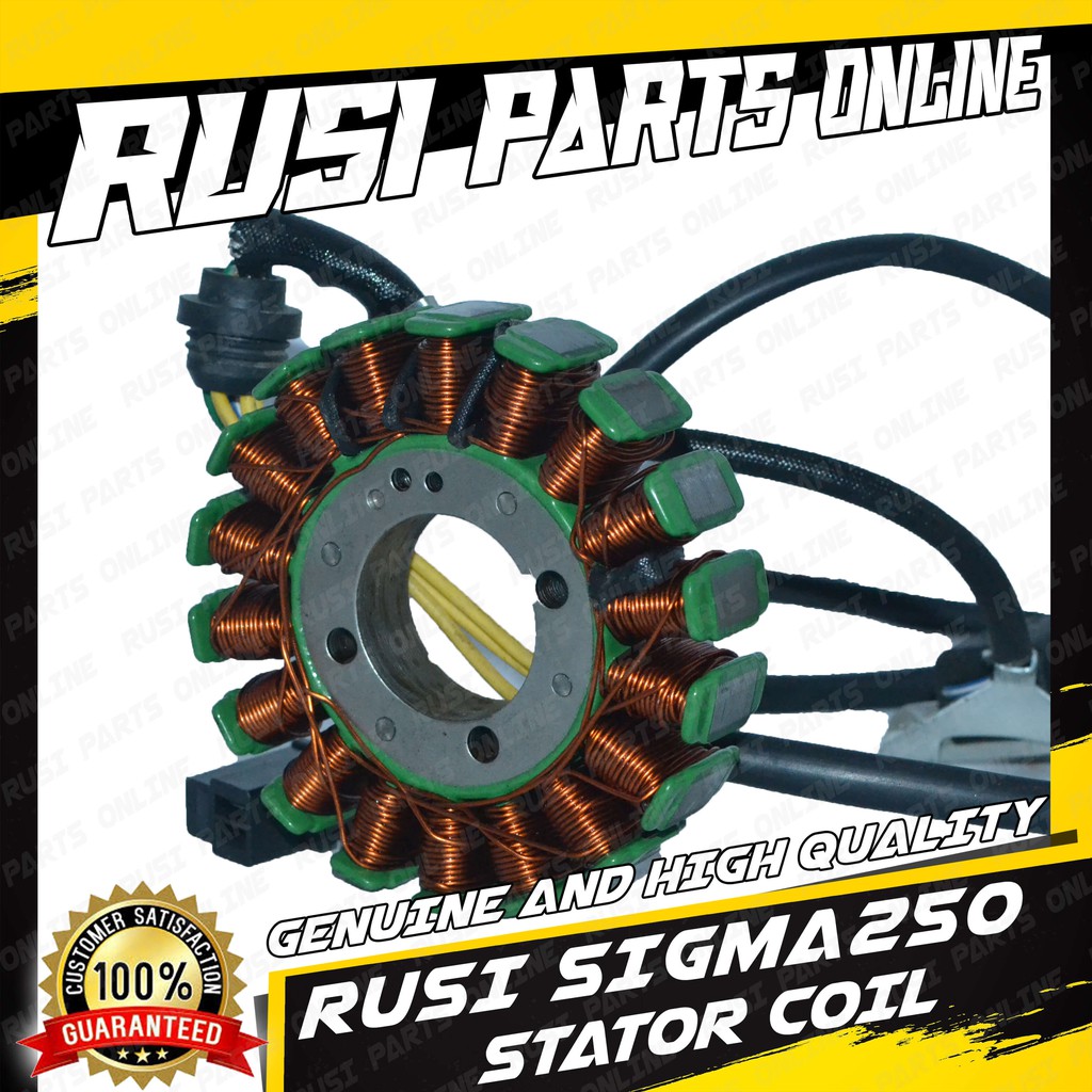 RUSI Sigma250 Stator Coil Shopee Philippines