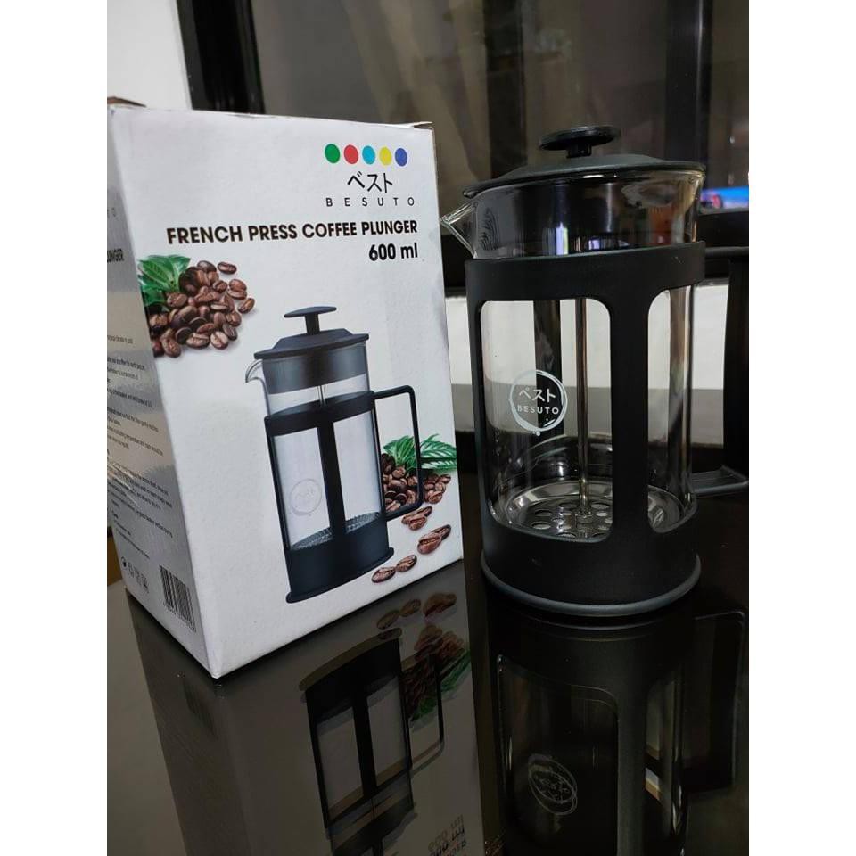 New products№BESUTO FRENCH PRESS COFFEE PLUNGER 350ML 600ML 800ML