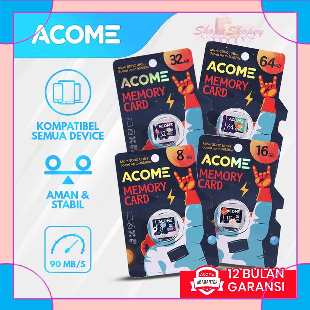 Micro SD Card 8GB/16GB/32GB/64GB High Speed Up To 90MB/S Class 10