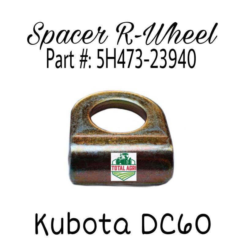 Spacer RWheel Part 5H47323940 Kubota Harvester DC60 Shopee