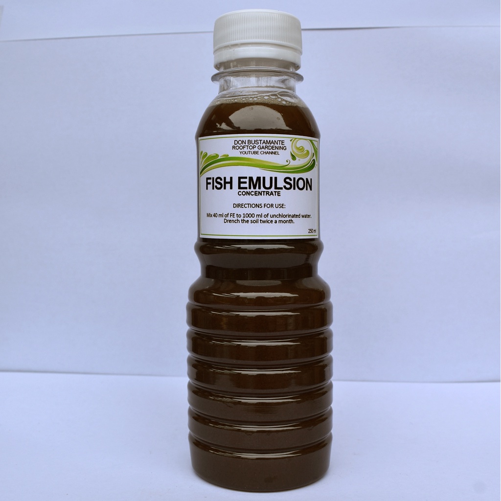 Fish Emulsion CONCENTRATE 250 ml Shopee Philippines