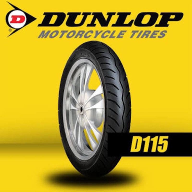 DUNLOP MOTORCYCLE TIRES D115 WITH FREE TIRE SEALANT Shopee Philippines