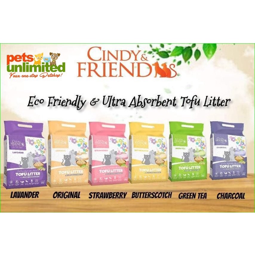 Cindy and Friends Cat TOFU Litter 7L Shopee Philippines