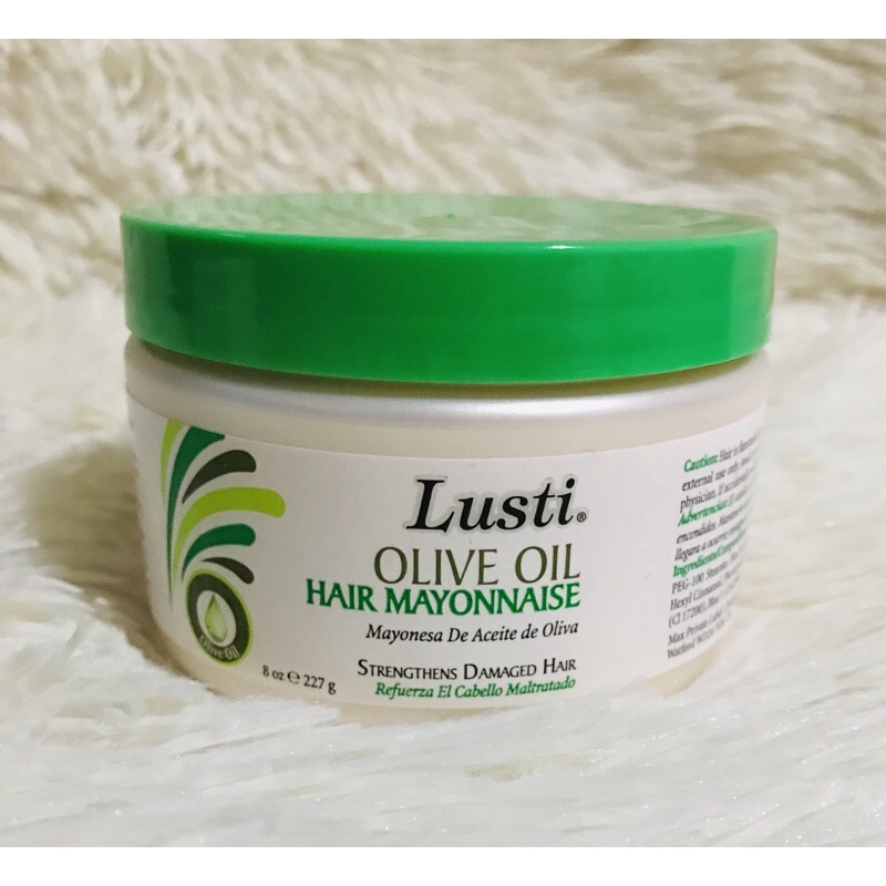 LUSTI Olive Oil Hair Mayonnaise. 227g Shopee Philippines