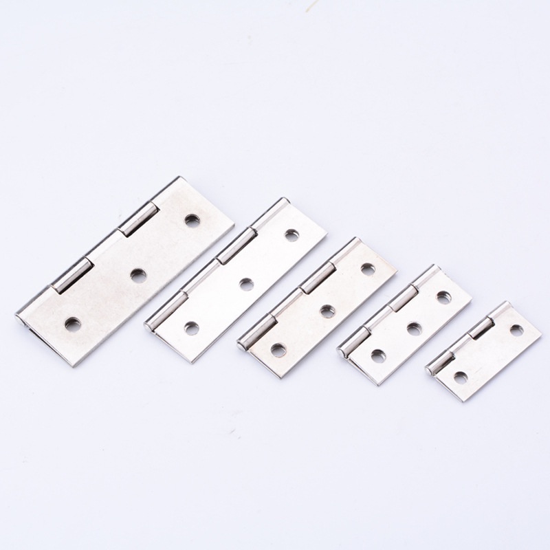 10pair/box Door Hinge with Screw Stainless Steel Hinge mini Hinge