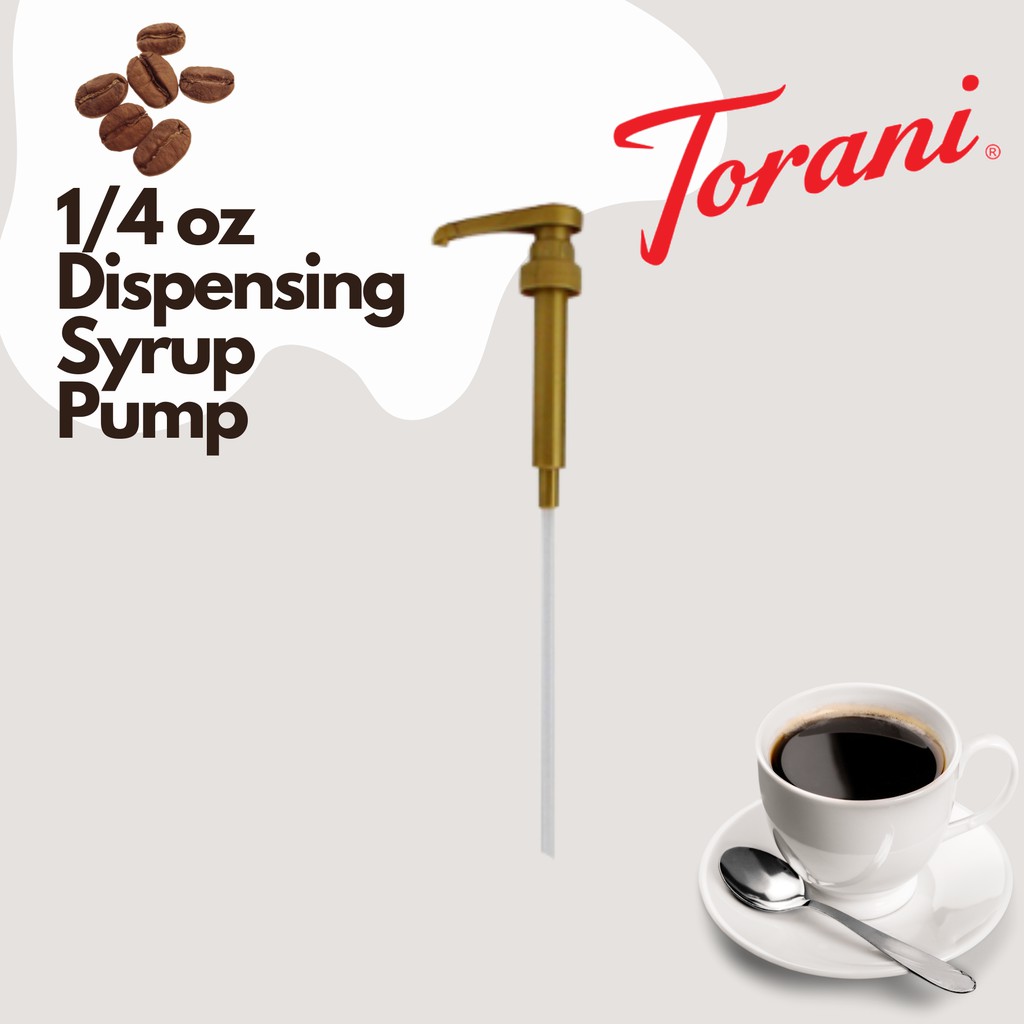 TORANI SYRUP PUMP, TORANI SAUCE PUMP, TORANI JIGGER, SQUEEZE BOTTLE