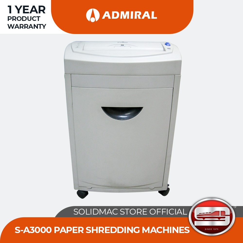 Admiral SA3000 Shredding Machine Shopee Philippines