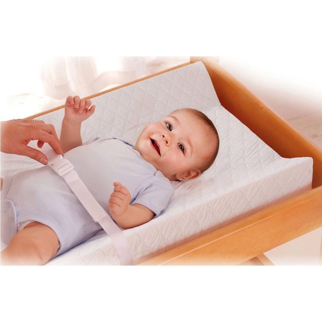 Waterproof Baby Diaper Changing Pad Foam Mat (Contoured wedge quilted mattress) Shopee Philippines