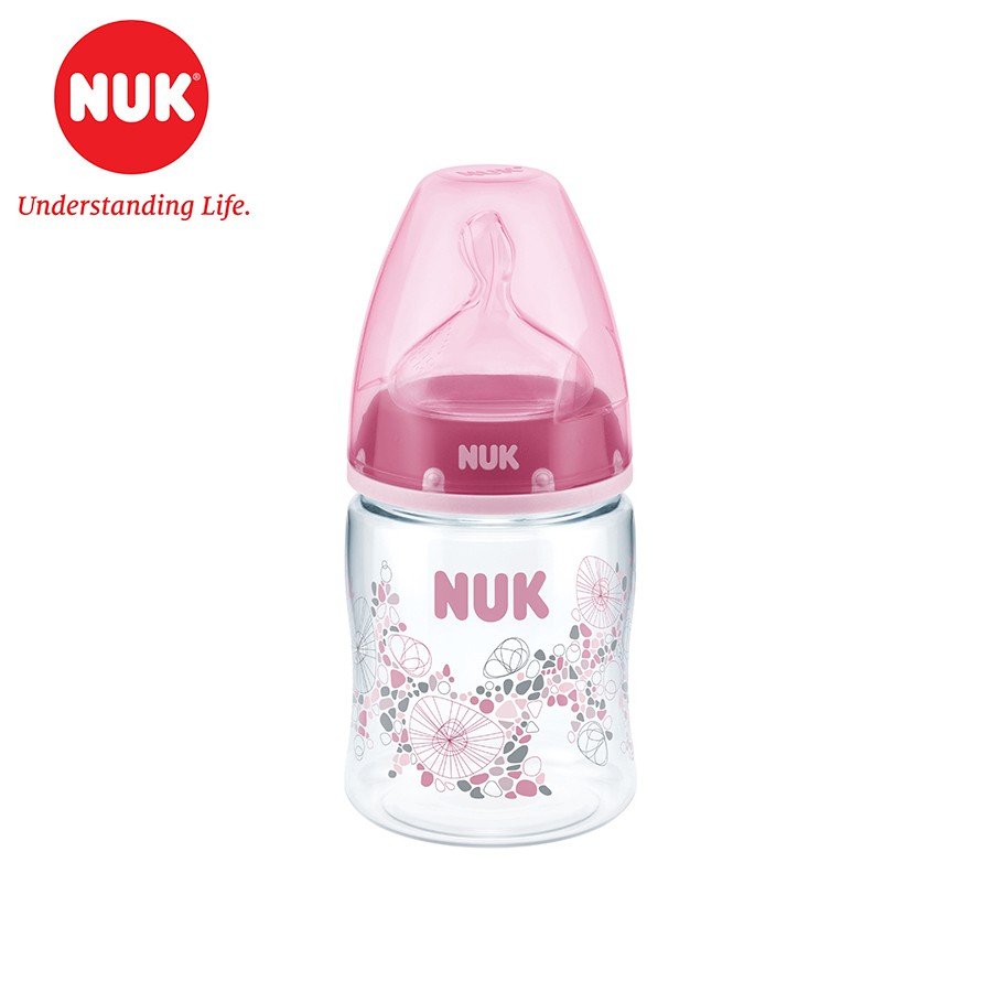 Nuk Premium Choice Silicone PA nipple plastic bottle (150ml, 300ml