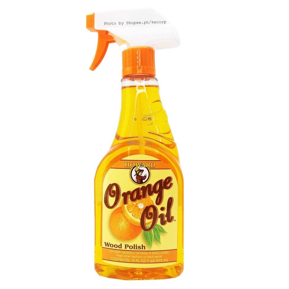 Orange Oil Wood Polish 16oz 473ml by Howard USA KECORP_S1 Shopee