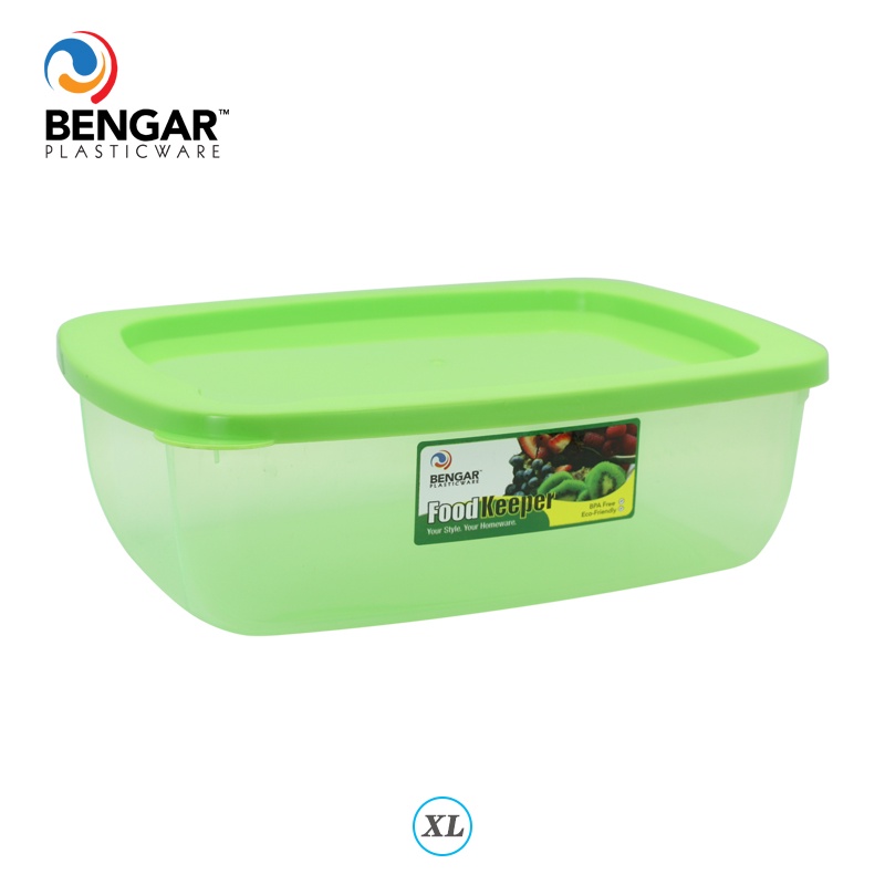 Hqc Rectangular Food Storage Box Keeper Container Set With Lids Kitchen