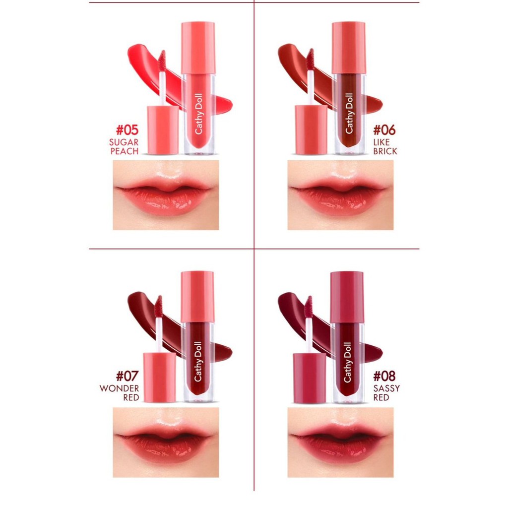 Cathy Doll Glow gel tint Katy Doll Glow gel tint Lip tint Size 2.4g (8