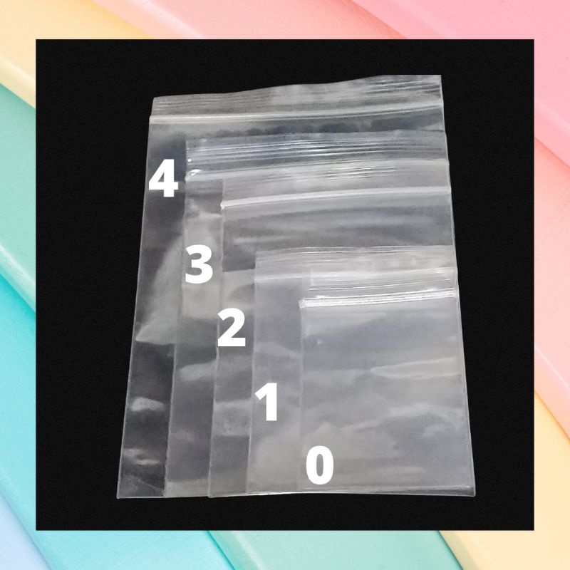 100 pcs THICK Small Ziplock Resealable Plastic Bags Shopee Philippines