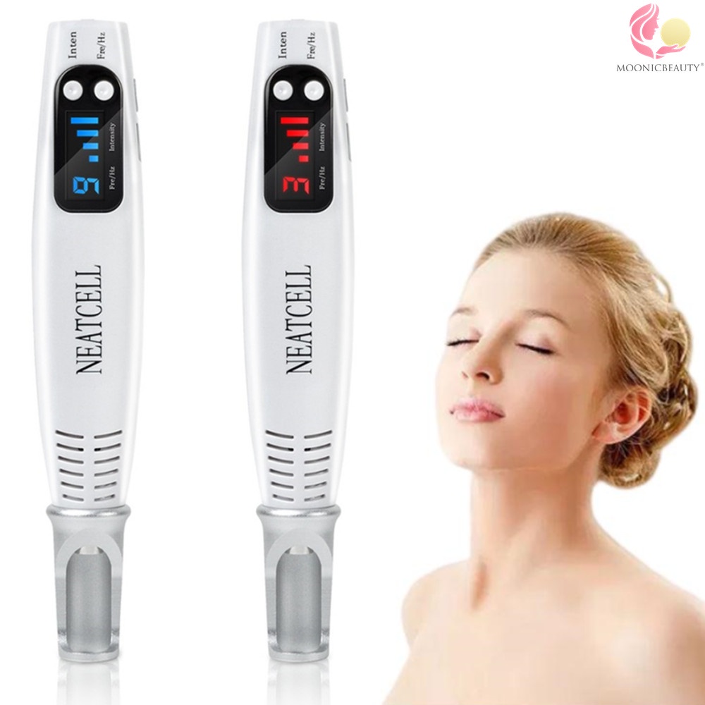 Picosecond Laser Pen Red Blue Light Therapy Tattoo Scar Mole Freckle