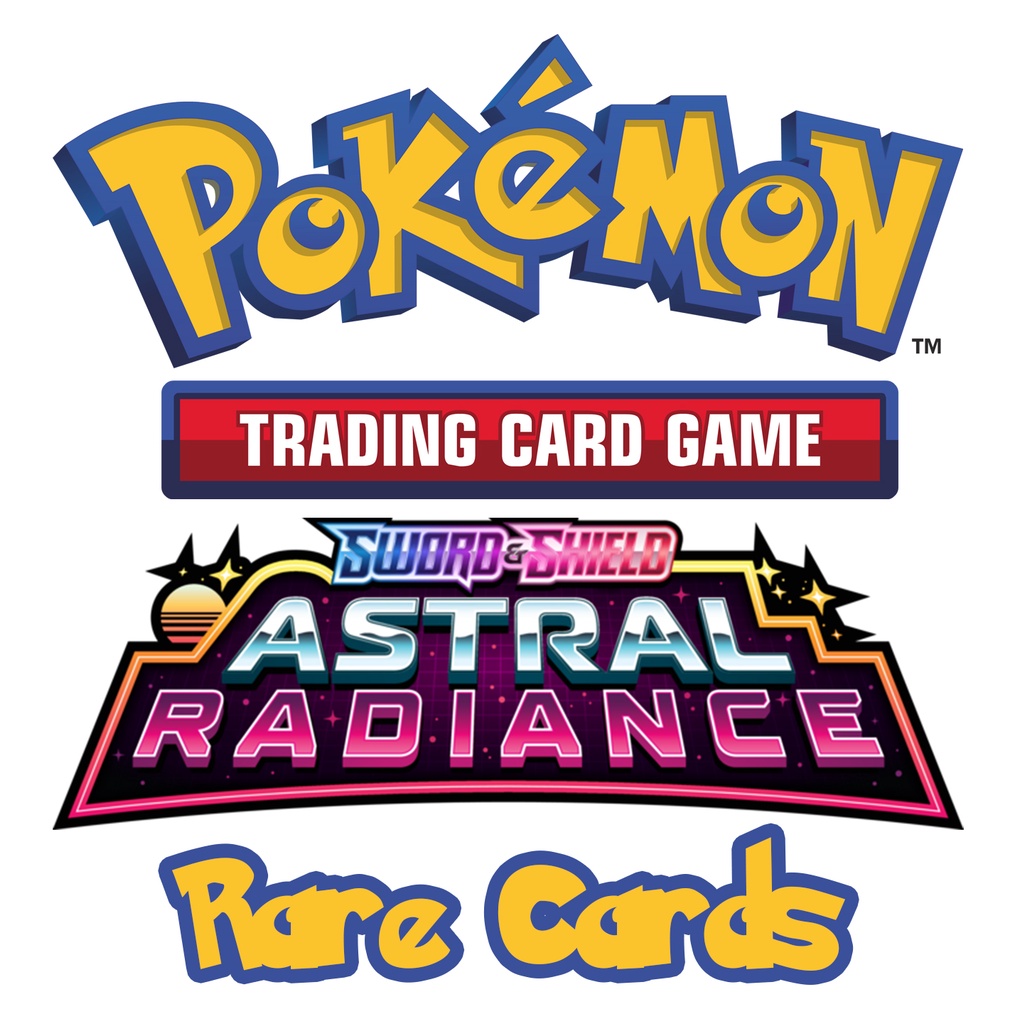 Pokemon TCG Astral Radiance (Rare Cards) Shopee Philippines
