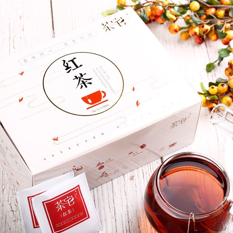 Jasmine Flower Tea Bag Bagged Tea Disposable Fragrant Tea Herbal Tea Bag25Tea Bag Tea Office Tea