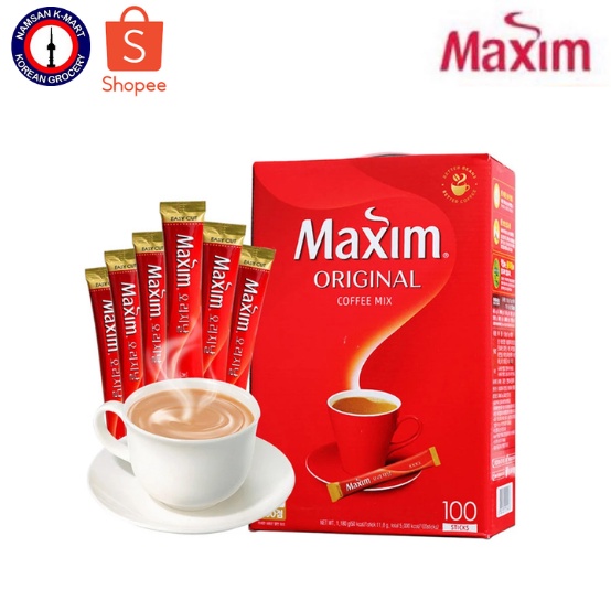 Maxim Coffee box of 100's Shopee Philippines