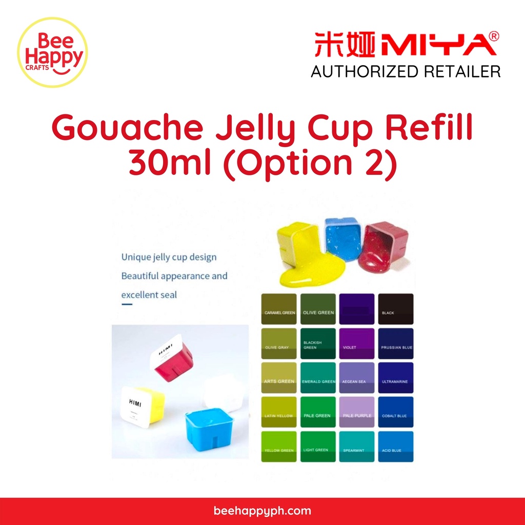 MIYA HIMI Gouache Jelly Cup Refill 30ml (Option 2) Shopee Philippines