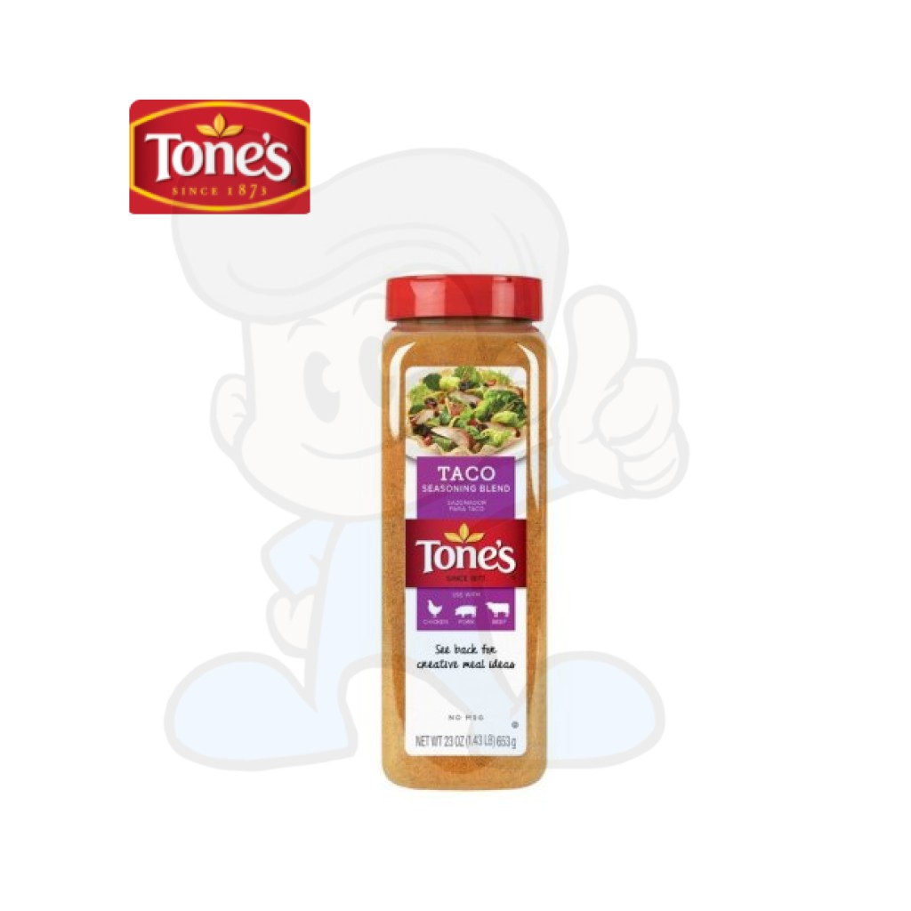 Tone's Taco Seasoning Blend, Sazonador Para Taco 23 oz. Shopee Philippines