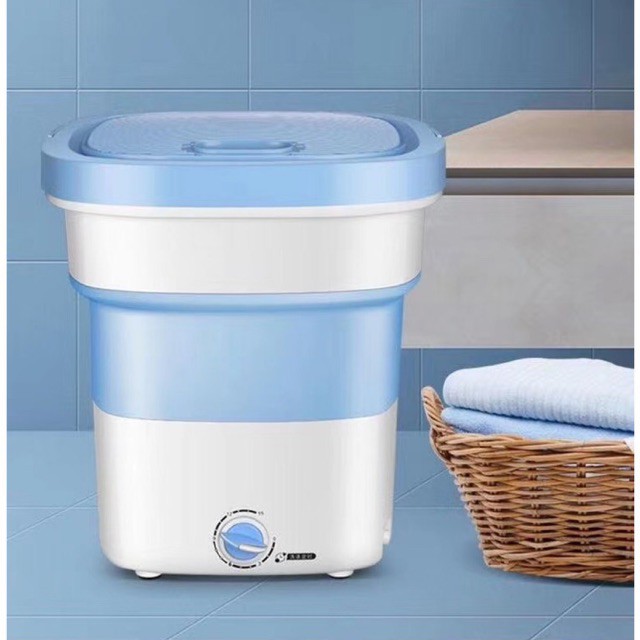 Portable Foldable Washing Machine Mini Home Travel Laundry Machine with
