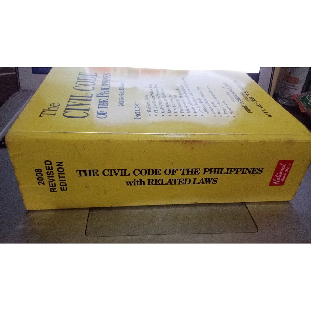 The Civil Code of the Philippines with Related Laws (2008 Revised