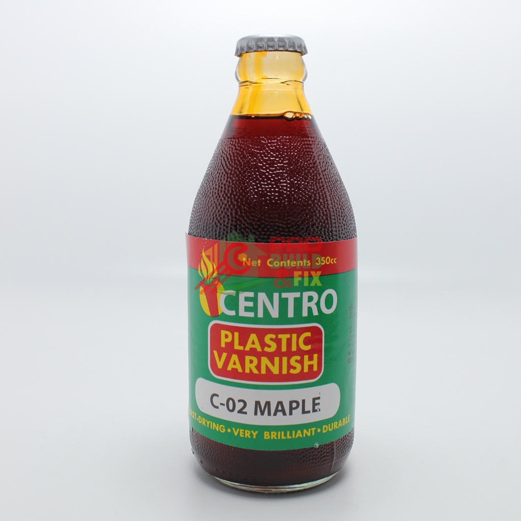 Centro Plastic Varnish 350cc Bottle Fast Drying Varnish Shopee Philippines