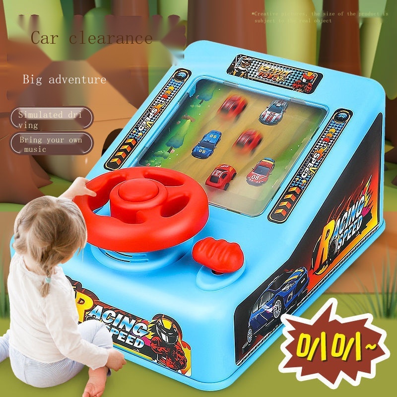 Summer children s toy car dodge racing to break through the big