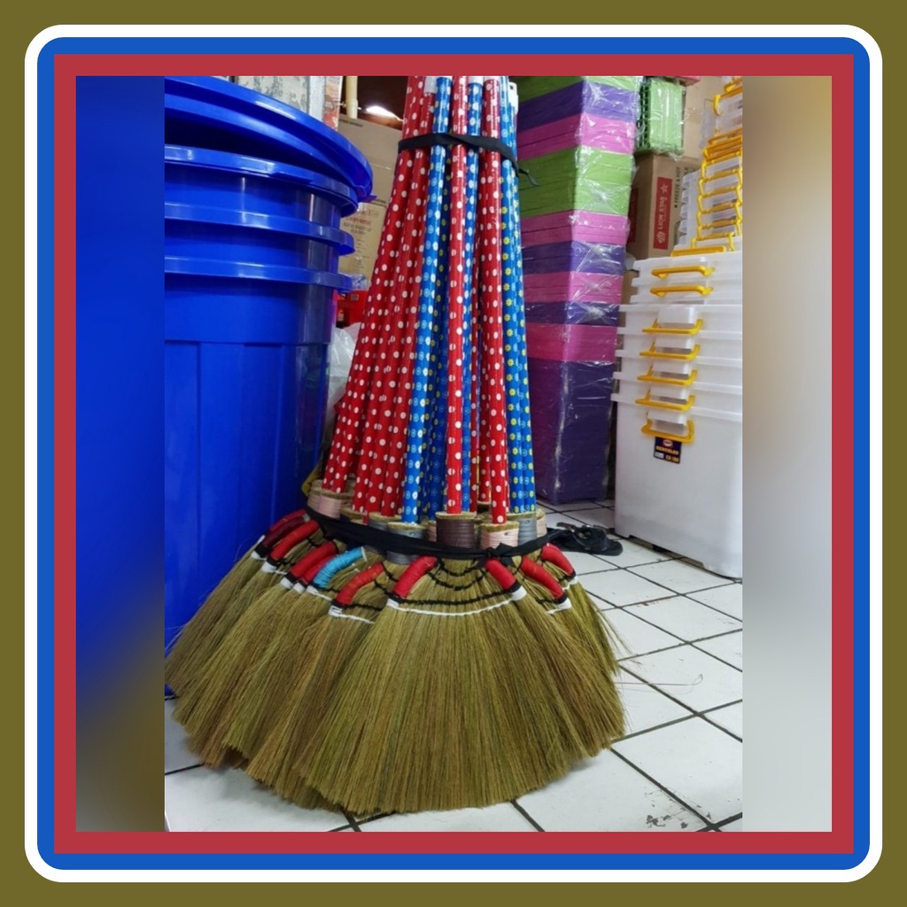 Floor Sweep The Floor Of The Fibers Husks Rice Grass Shopee