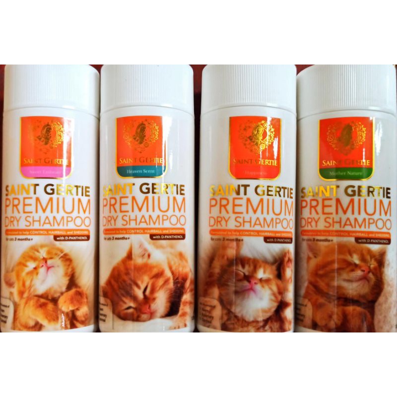 Saint Gertie Premium Cat Dry Shampoo 128g Shopee Philippines