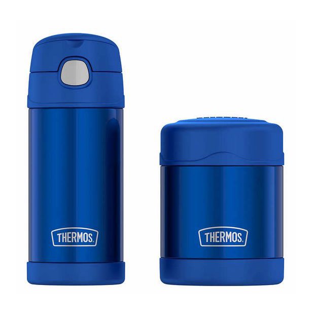 Original ** Thermos Funtainer 12 Ounce Bottle 350ml and 10 Ounce Food