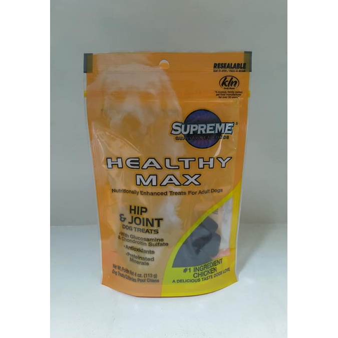 Supreme Healthy Max Hip & Joint Dog Treats Salmon 113g Shopee Philippines