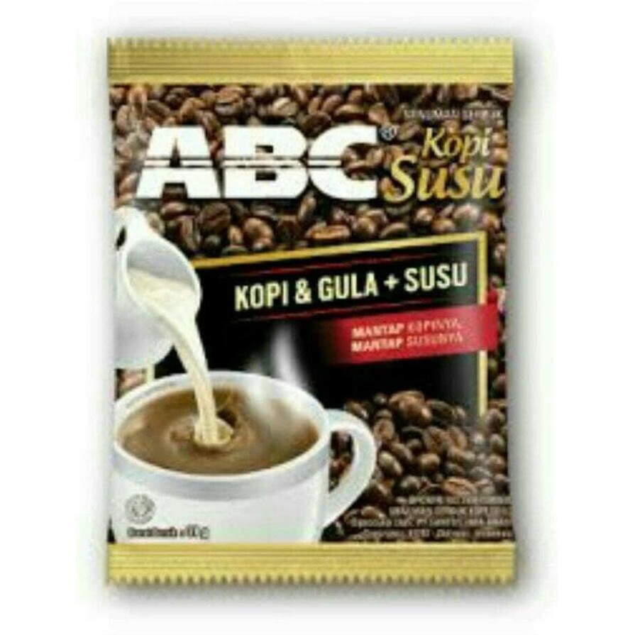 Abc Coffee Milk / Coffee + Sugar + Milk (10 Packs / Sheets) Shopee Philippines