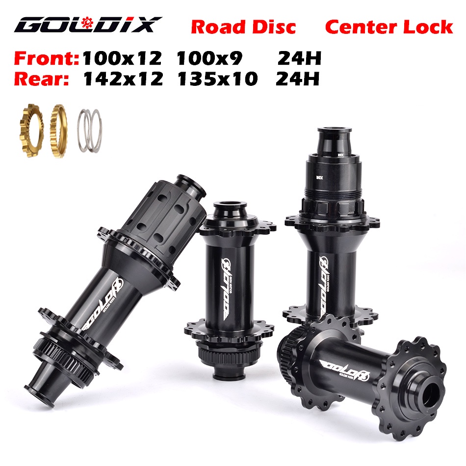 Road Bicycle Hub 142X12 135X10 Front 100X12 100X9 Aluminum Alloy 7075