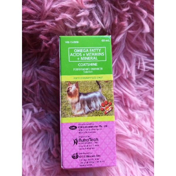 COATSHINE Performance Enhancer Solution for dogs (Dogs/Cats/Rabbits