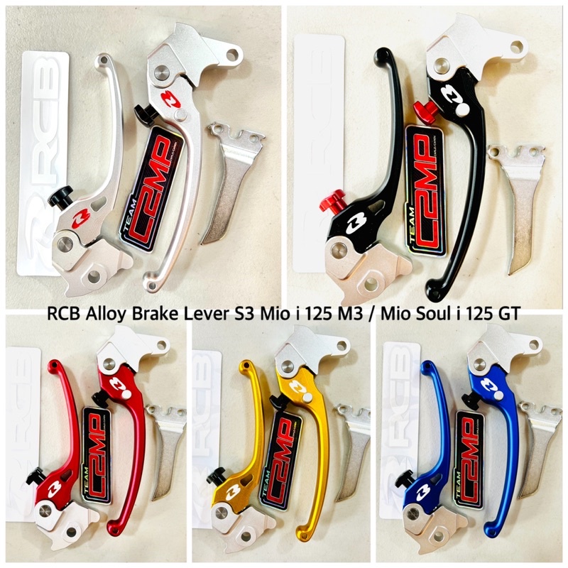 NEW RCB Brake Lever S3 for Mio i 125 M3 and Mio Soul i 125 GT Mio Gear
